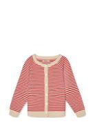 Favo Cardigan Red Fliink