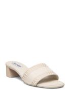 Knoxie-P Sandal Cream Steve Madden