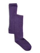 Tights, Colured Purple Melton