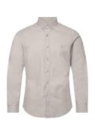 Slim Fit Dobby Shirt Grey Polo Ralph Lauren