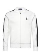 Double-Knit Mesh Baseball Jacket White Polo Ralph Lauren