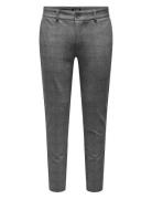 Onsmark Slim Check Pants 9887 Noos Grey ONLY & SONS