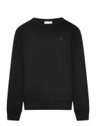 Regular Badge Crew Neck Sweat - Got Black Knowledge Cotton Apparel