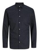 Jjjoe Print Shirt Ls Aw24 Black Jack & J S