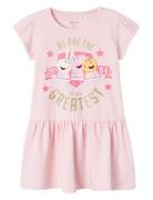 Nmfmerina Peppa Ss Dress Cplg Pink Name It