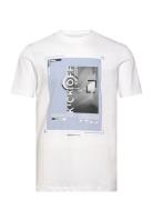 Printed T-Shirt White Tom Tailor