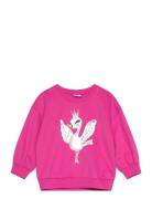 Nmfvalona Ls Long Boxy Sweat Unb Pink Name It