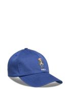 Polo Bear Cotton Twill Ball Cap Blue Ralph Lauren Kids