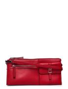 Shoulder Bag With Pockets Red Mango