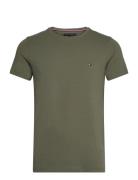 Stretch Slim Fit Tee Green Tommy Hilfiger