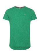 Tjm Xslim Jaspe C Neck Ext Green Tommy Jeans