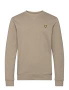 Crew Neck Sweatshirt Beige Lyle & Scott