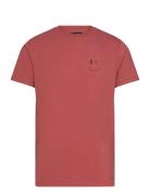 Patrick Organic Tee Red Clean Cut Copenhagen