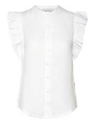 Pauline Linen Shirt White Ella&il