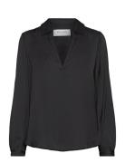 Shirt Long Sleeve Black Rosemunde