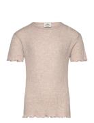 Pointella Trixina Tee Beige Mads Nørgaard