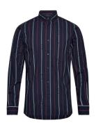 Hilfiger Double Stp Rf Shirt Navy Tommy Hilfiger