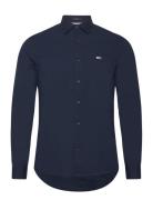 Tjm Reg Entry Poplin Shirt Navy Tommy Jeans