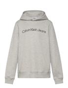 Inst. Logo Reg. Terry Hoodie Grey Calvin Klein