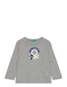 T-Shirt L/S Grey United Colors Of Benetton