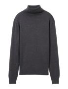 Knit Basic Turtleneck Grey Tom Tailor