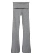 Nlfkula Bootcut Rib Pant Grey LMTD