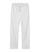 Nlnnizu Bru Straight Sweat Pant Noos Grey LMTD