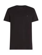 Essential Reg Fit Solid Tee Black Tommy Hilfiger