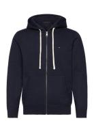 Essential Fleece Zip Through Navy Tommy Hilfiger