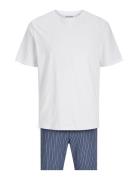 Jacbasic Tee And Woven Pants Giftbox White Jack & J S