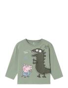 Nmmabrum Peppapig Ls Nreg Top Cplg Green Name It