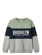 Nkmvemil Ls Nreg Sweat Bru Grey Name It