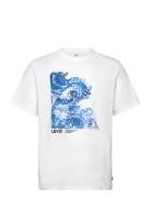 Ss Relaxed Fit Tee Wave Aop Hl White LEVI´S Men