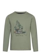 T-Shirt Ls Green Minymo