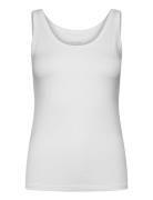 Women Bamboo Tank Top White URBAN QUEST