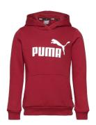 Ess Logo Hoodie Fl G Red PUMA