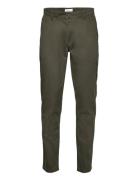 Luca Slim Twill Chino Pants - Gots/ Khaki Knowledge Cotton Apparel