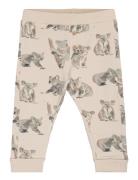 Pants Aop Sweat Beige Minymo