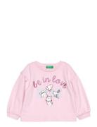 Sweater L/S Pink United Colors Of Benetton