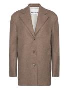 Wool Boxy Jacket Beige REMAIN Birger Christensen