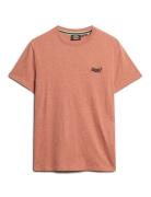 Essential Logo Emb Tee Orange Superdry