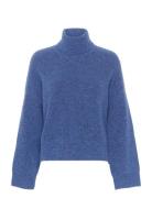 Alphagz Rollneck Blue Gestuz