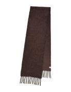 Solid Yuta Scarf Brown Becksöndergaard