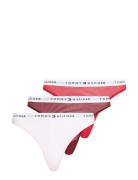 3 Pack Mesh Thong Pink Tommy Hilfiger