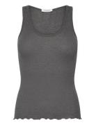 Wool Top Grey Rosemunde