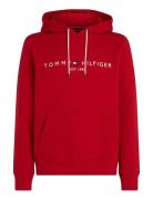 Tommy Logo Hoody Red Tommy Hilfiger