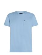 Essential Solid Pocket Tee Blue Tommy Hilfiger