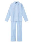 Nlnstripy Pyjamas Set Blue LMTD