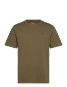 Badge T-Shirt - Gots/Vegan Khaki Knowledge Cotton Apparel