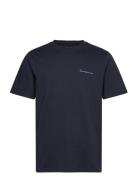 Regular Fit Chill Camp Back Print T Navy Knowledge Cotton Apparel